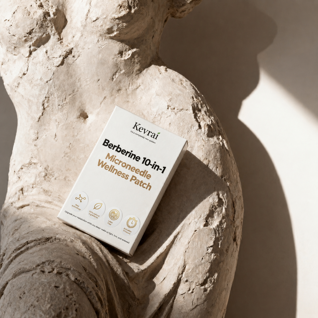 Doctor Recommended 🌟 | Kevrai® Berberine 10-in-1 Nano Microneedle Patch | ✅ 🥈🥈*R