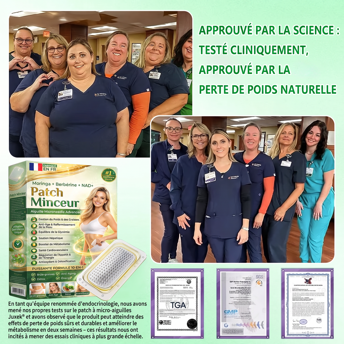 FR  Recommandé par des médecins 🌟 | Kevrai® Patch de micro-aiguilles nano à la berbérine 10-en-1 | ✅ Formule fondée sur la science | Complexe avancé 10-en-1 | Résultats visibles en 7 jours 🏅