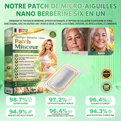 FR  Recommandé par des médecins 🌟 | Kevrai® Patch de micro-aiguilles nano à la berbérine 10-en-1 | ✅ Formule fondée sur la science | Complexe avancé 10-en-1 | Résultats visibles en 7 jours 🏅