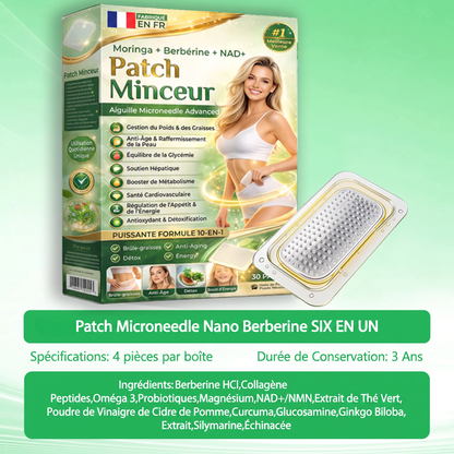FR  Recommandé par des médecins 🌟 | Kevrai® Patch de micro-aiguilles nano à la berbérine 10-en-1 | ✅ Formule fondée sur la science | Complexe avancé 10-en-1 | Résultats visibles en 7 jours 🏅