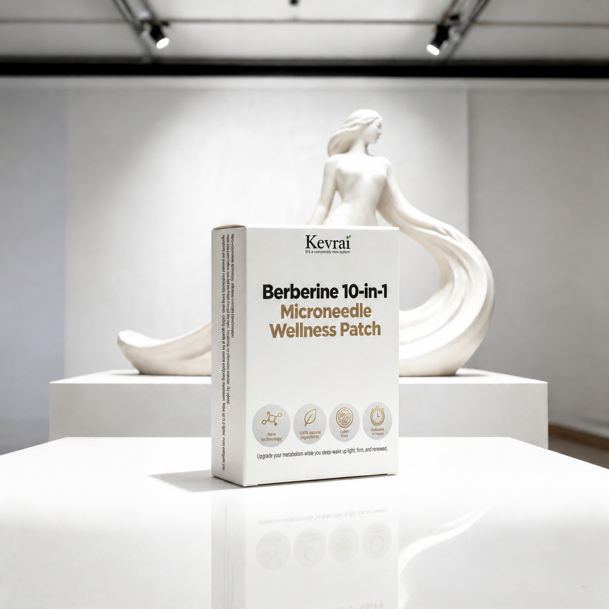 Doctor Recommended 🌟 | Kevrai® Berberine 10-in-1 Nano Microneedle Patch | ✅ 🥈🥈*R